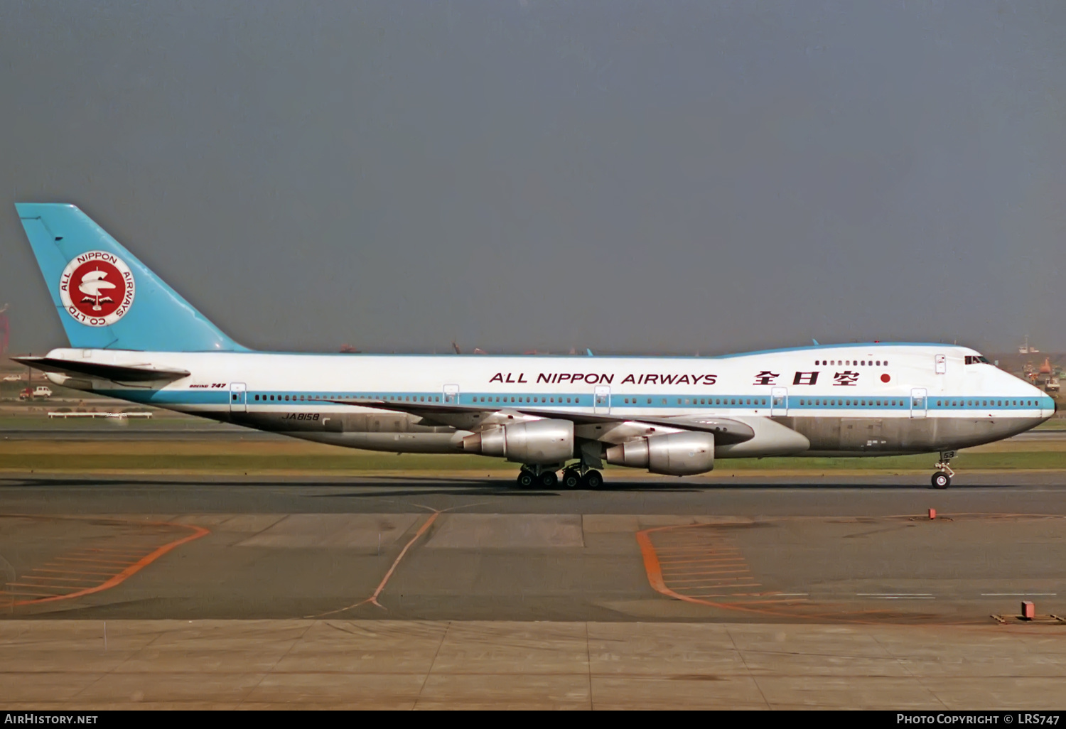 Aircraft Photo of JA8158 | Boeing 747SR-81 | All Nippon Airways - ANA | AirHistory.net #371790