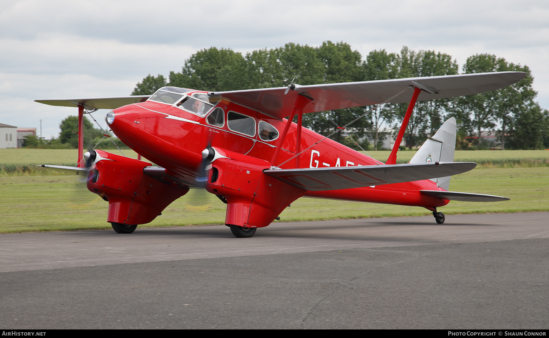 Aircraft Photo of G-AEDU | De Havilland D.H. 90A Dragonfly | AirHistory.net #371808