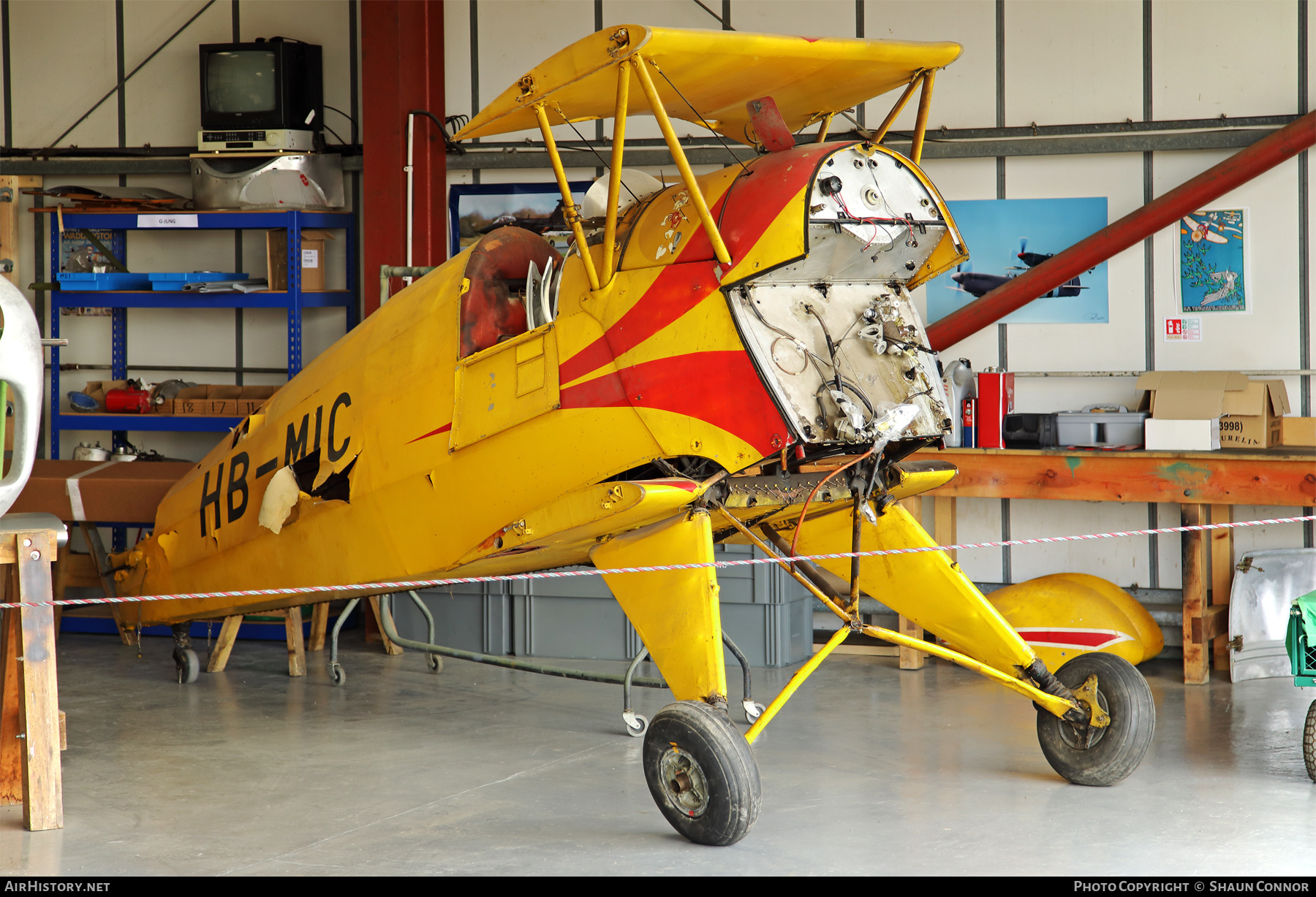 Aircraft Photo of HB-MIC | Bücker Bü 133C Jungmeister | AirHistory.net #371813
