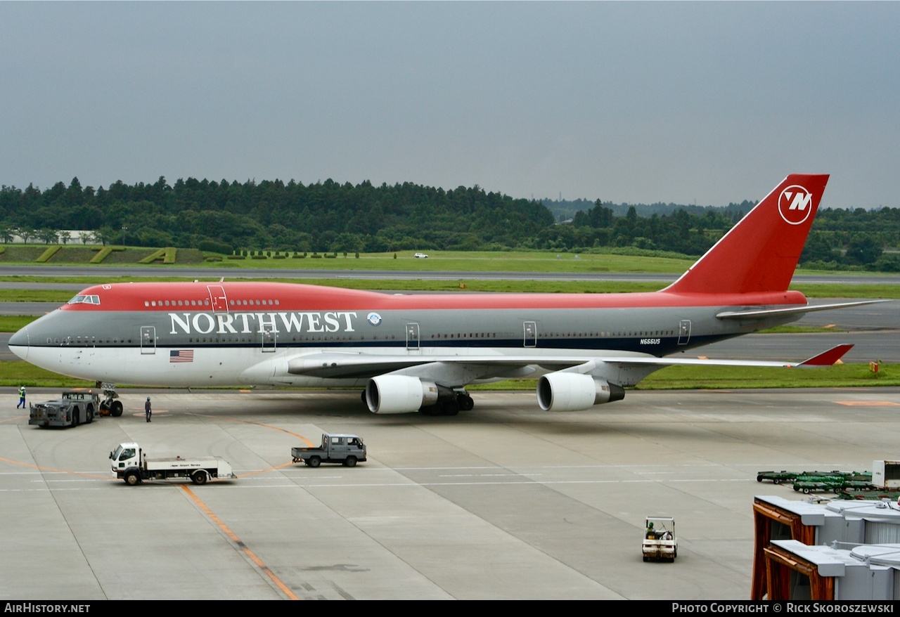 Aircraft Photo of N666US | Boeing 747-451 | Northwest Airlines | AirHistory.net #371850