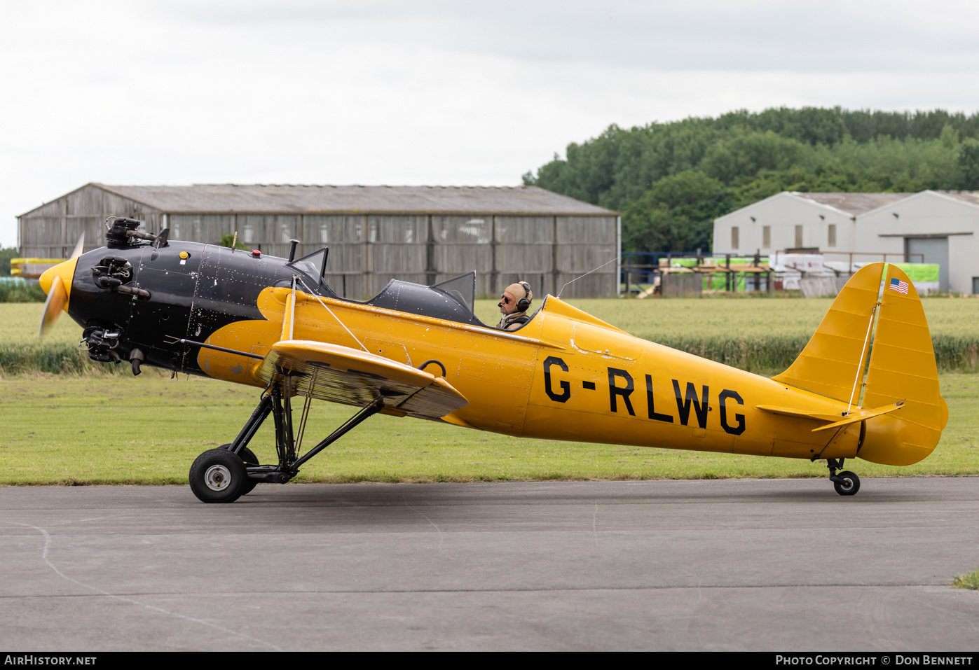 Aircraft Photo of G-RLWG | Ryan PT-22 Recruit (ST3KR) | AirHistory.net #371853