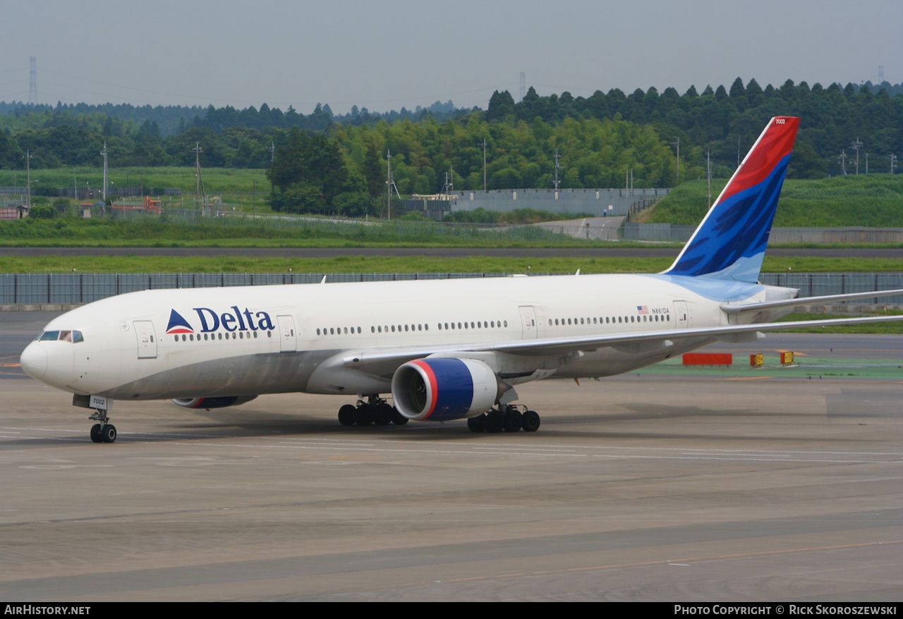 Aircraft Photo of N861DA | Boeing 777-232/ER | Delta Air Lines | AirHistory.net #371858