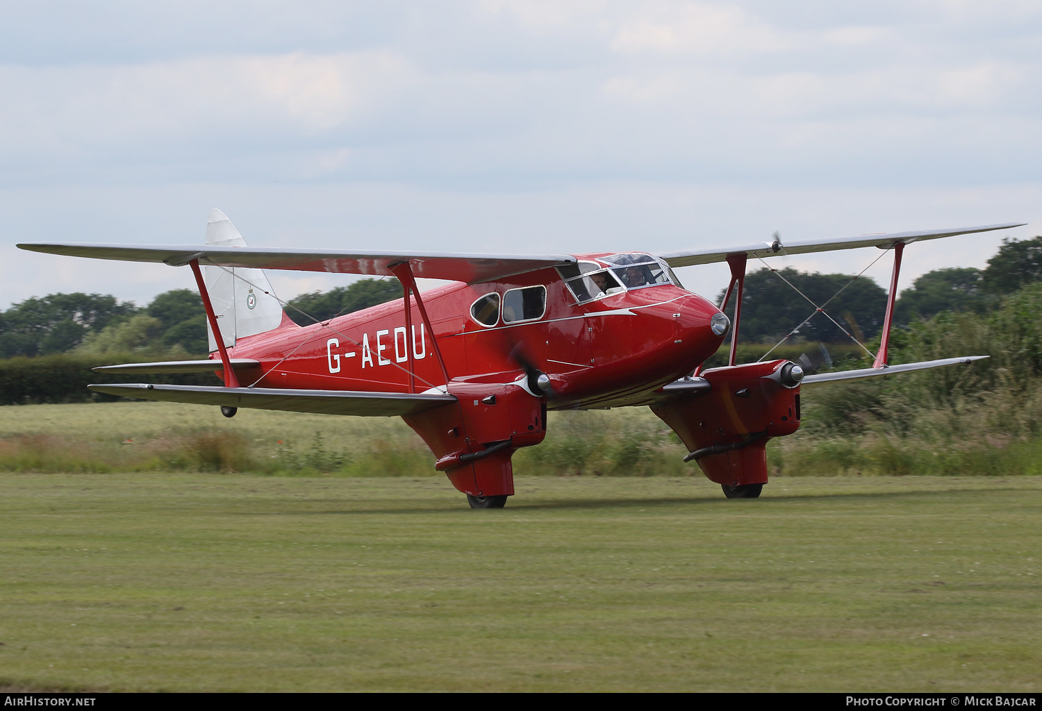 Aircraft Photo of G-AEDU | De Havilland D.H. 90A Dragonfly | AirHistory.net #371860