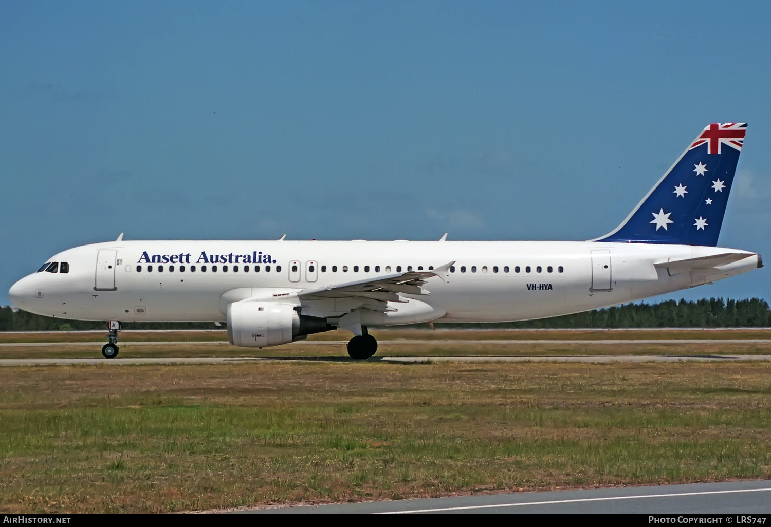 Aircraft Photo of VH-HYA | Airbus A320-211 | Ansett Australia | AirHistory.net #371873