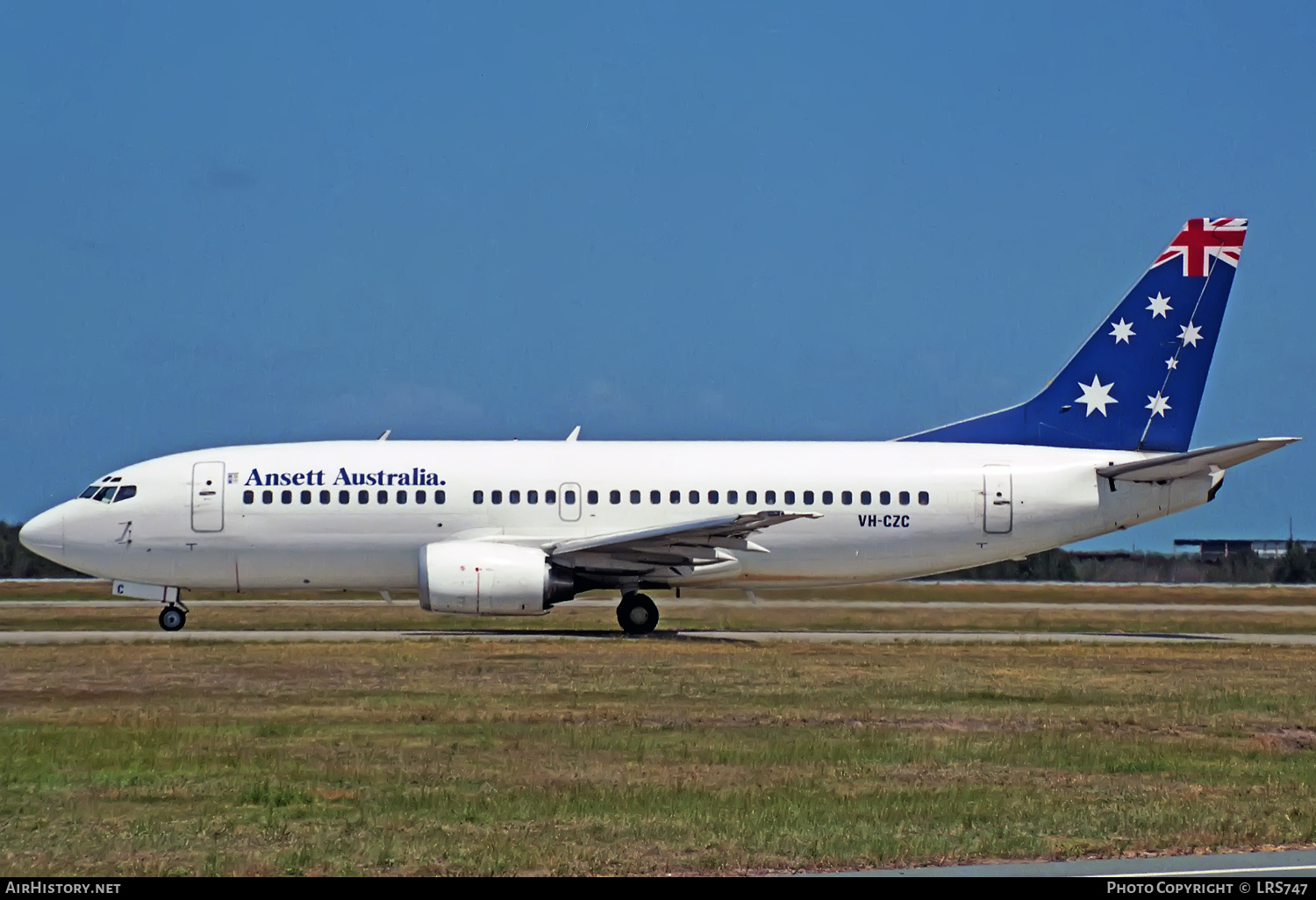 Aircraft Photo of VH-CZC | Boeing 737-377 | Ansett Australia | AirHistory.net #371878