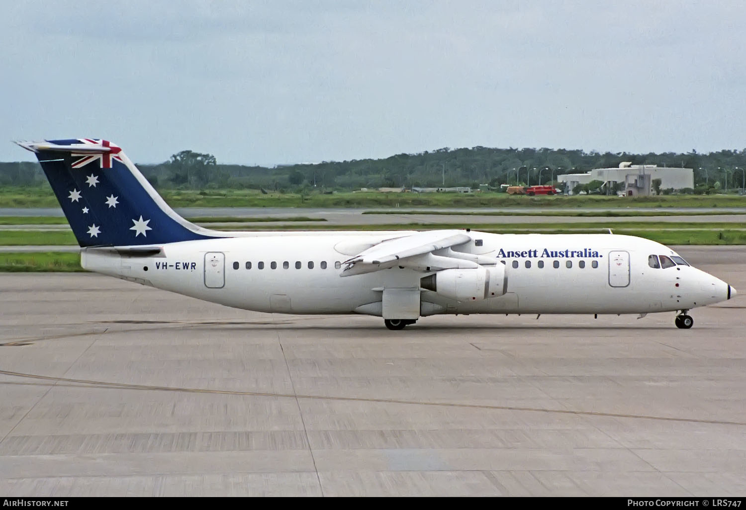 Aircraft Photo of VH-EWR | British Aerospace BAe-146-300 | Ansett Australia | AirHistory.net #371897