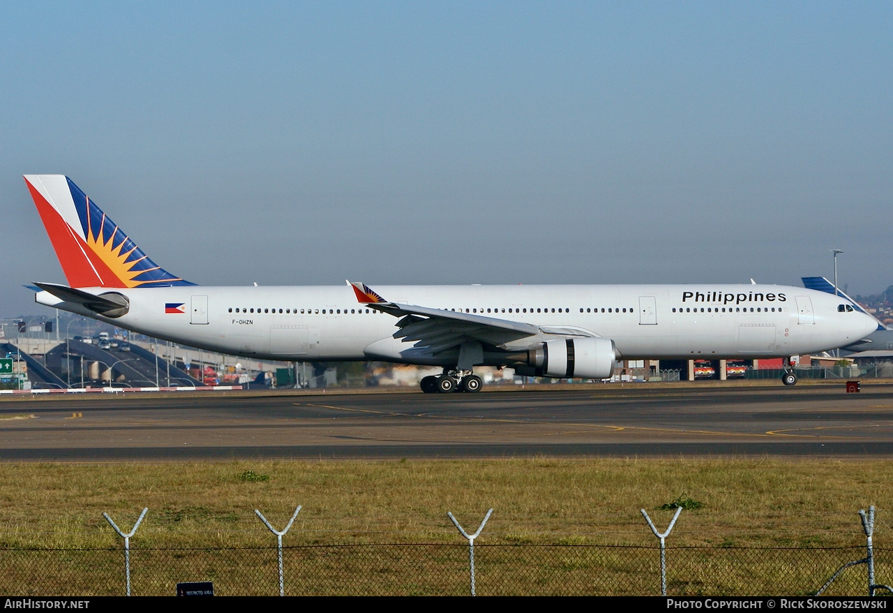Aircraft Photo of F-OHZN | Airbus A330-301 | Philippine Airlines | AirHistory.net #371899