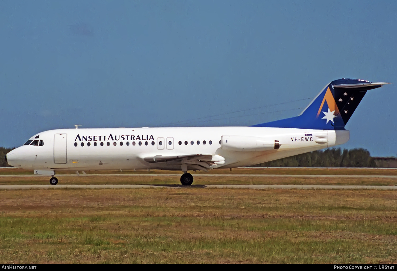 Aircraft Photo of VH-EWC | Fokker F28-4000 Fellowship | Ansett Australia | AirHistory.net #371906