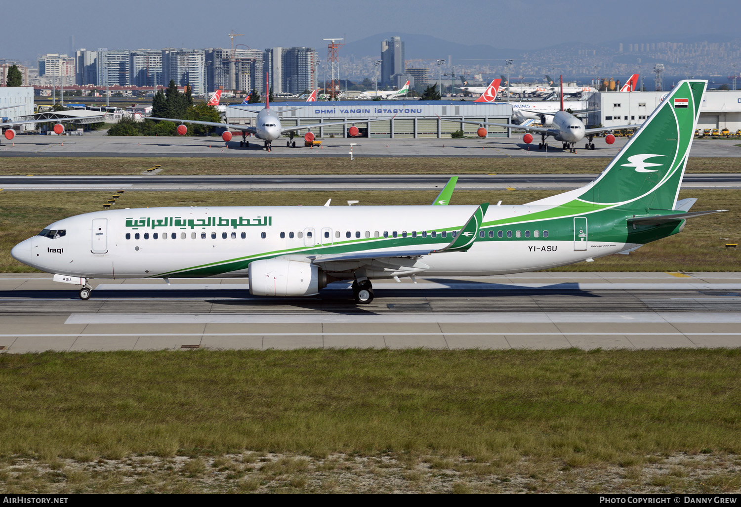 Aircraft Photo of YI-ASU | Boeing 737-81Z | Iraqi Airways | AirHistory.net #371909