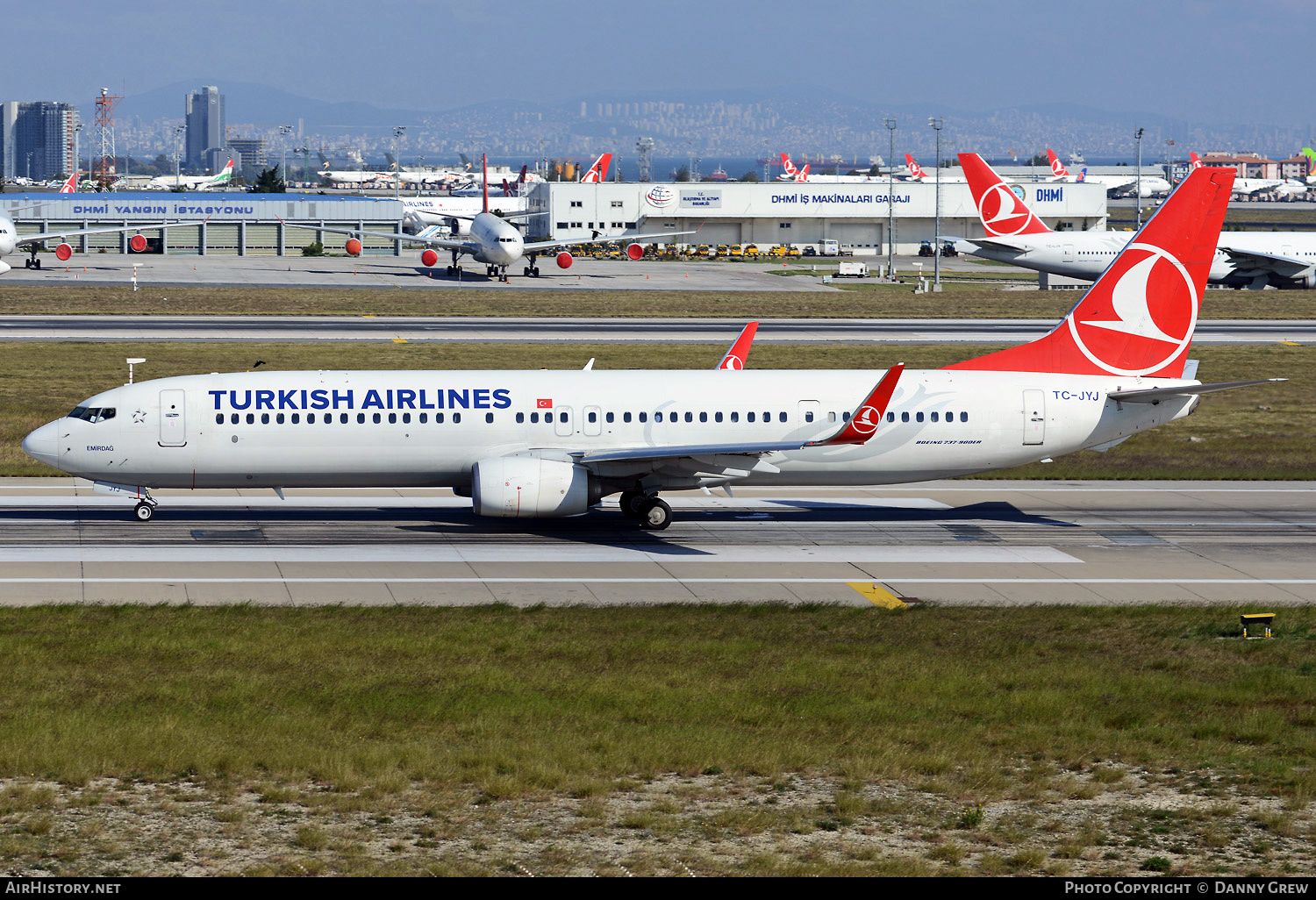 Aircraft Photo of TC-JYJ | Boeing 737-9F2/ER | Turkish Airlines | AirHistory.net #371924