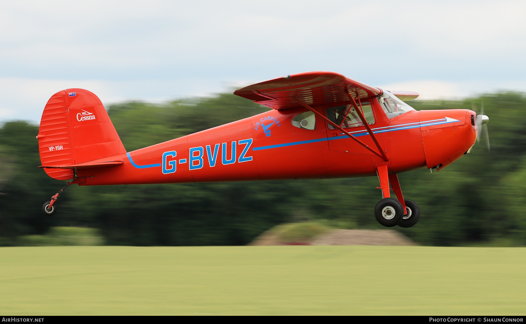Aircraft Photo of G-BVUZ / VP-YGH | Cessna 120 | AirHistory.net #371931