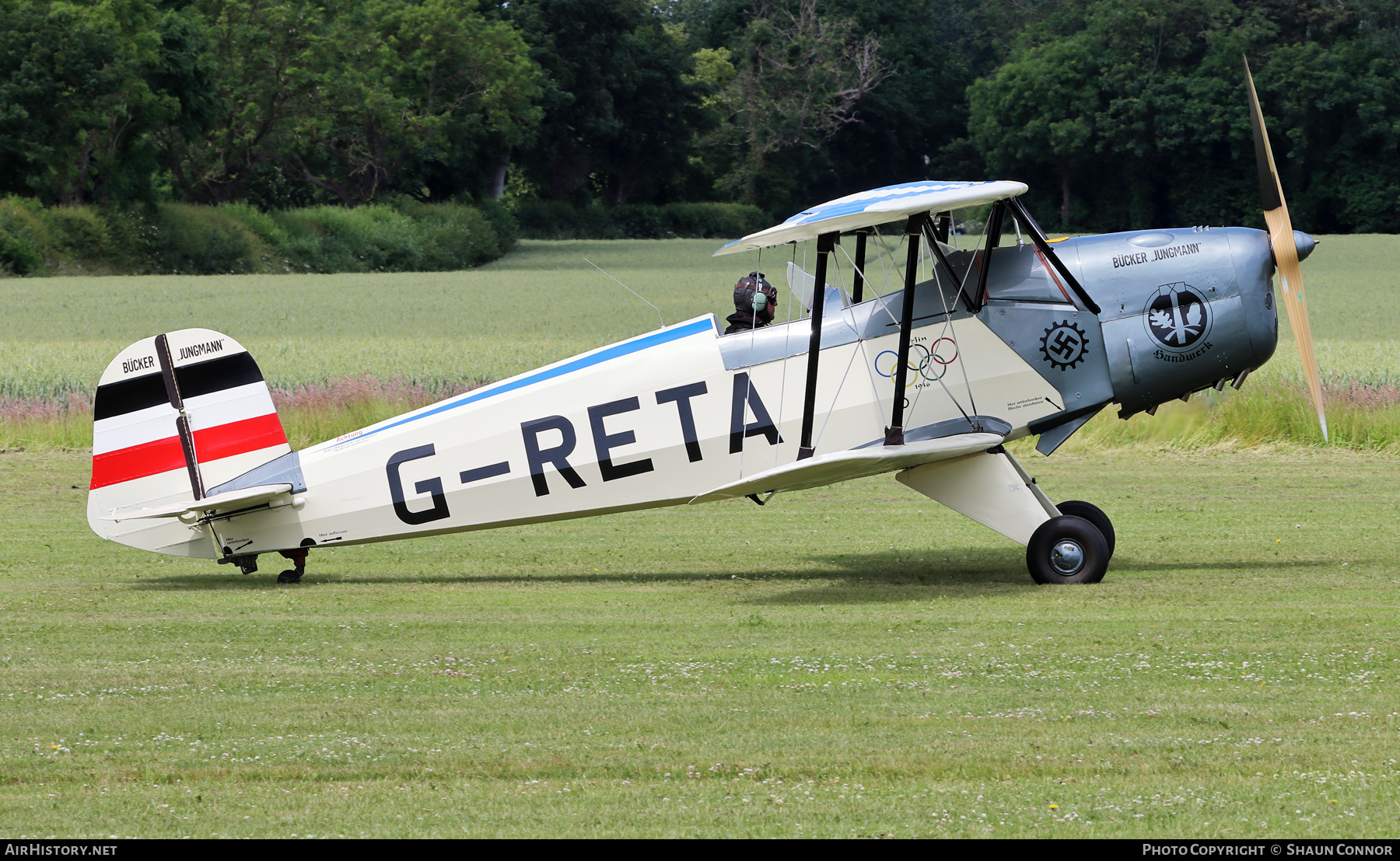 Aircraft Photo of G-RETA | CASA 1.131E Jungmann | AirHistory.net #371938