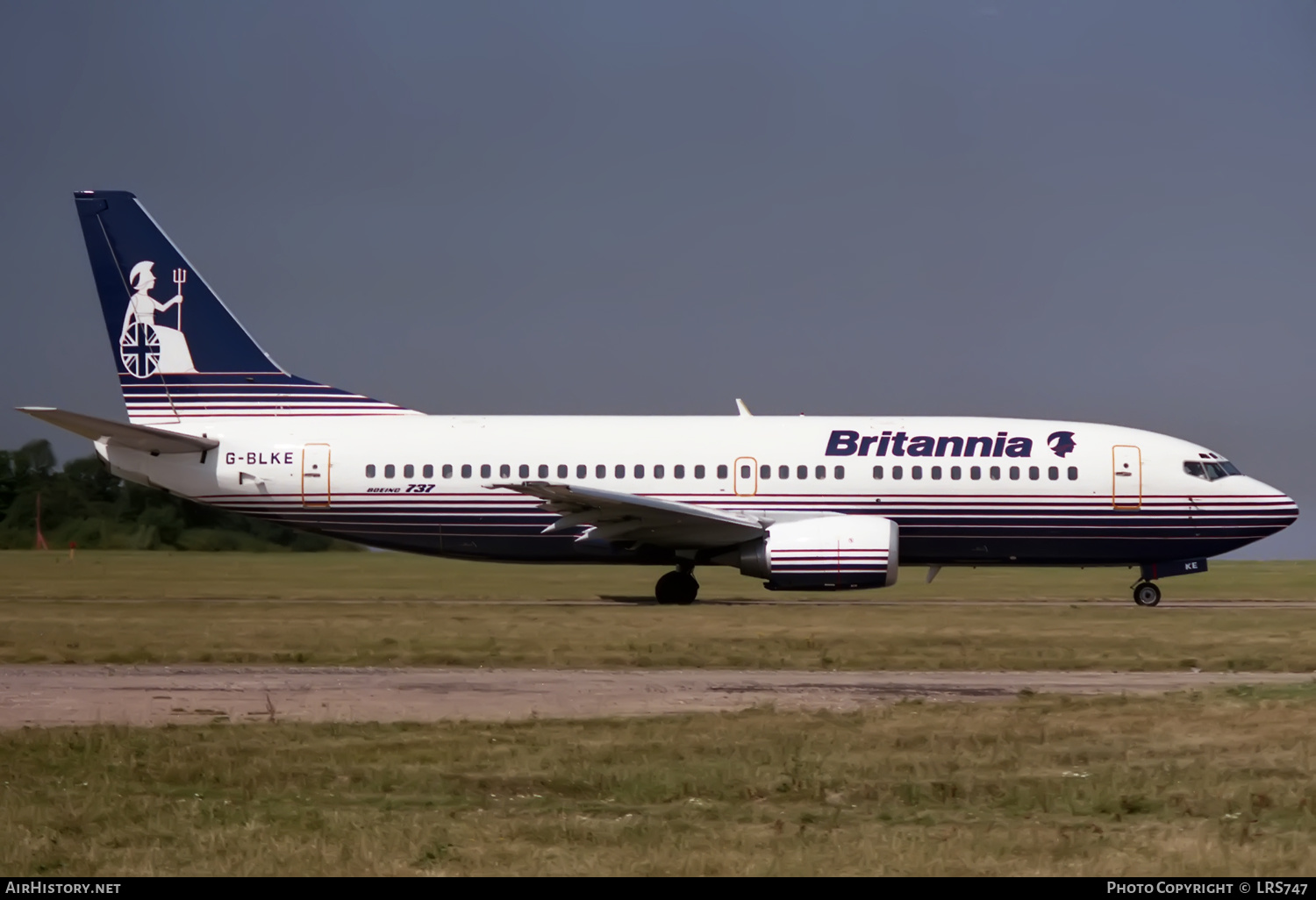 Aircraft Photo of G-BLKE | Boeing 737-3T5 | Britannia Airways | AirHistory.net #371974