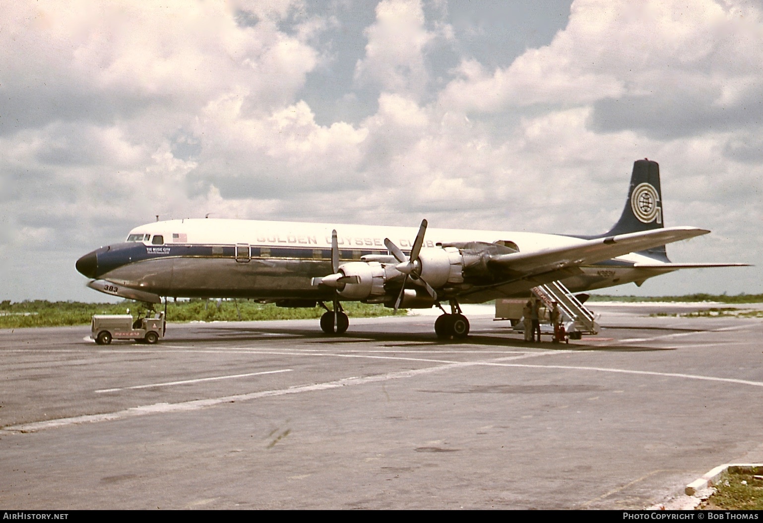 Aircraft Photo of N383M | Douglas DC-7C | Golden Odyssey Club | AirHistory.net #371990