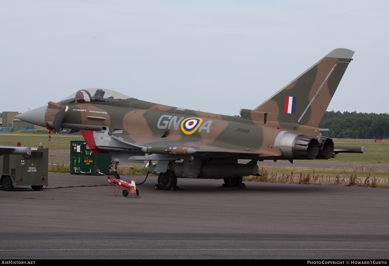 Aircraft Photo of ZK349 | Eurofighter EF-2000 Typhoon FGR4 | UK - Air Force | AirHistory.net #372001