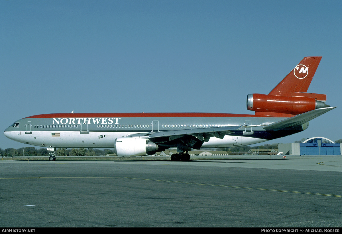 Aircraft Photo of N144JC | McDonnell Douglas DC-10-40 | Northwest Airlines | AirHistory.net #372009