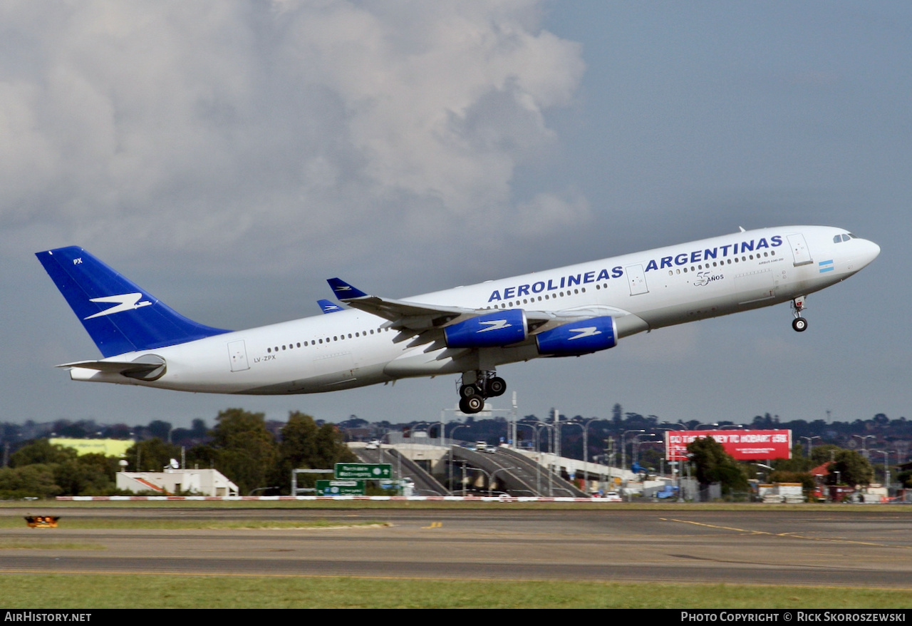 Aircraft Photo of LV-ZPX | Airbus A340-211 | Aerolíneas Argentinas | AirHistory.net #372033