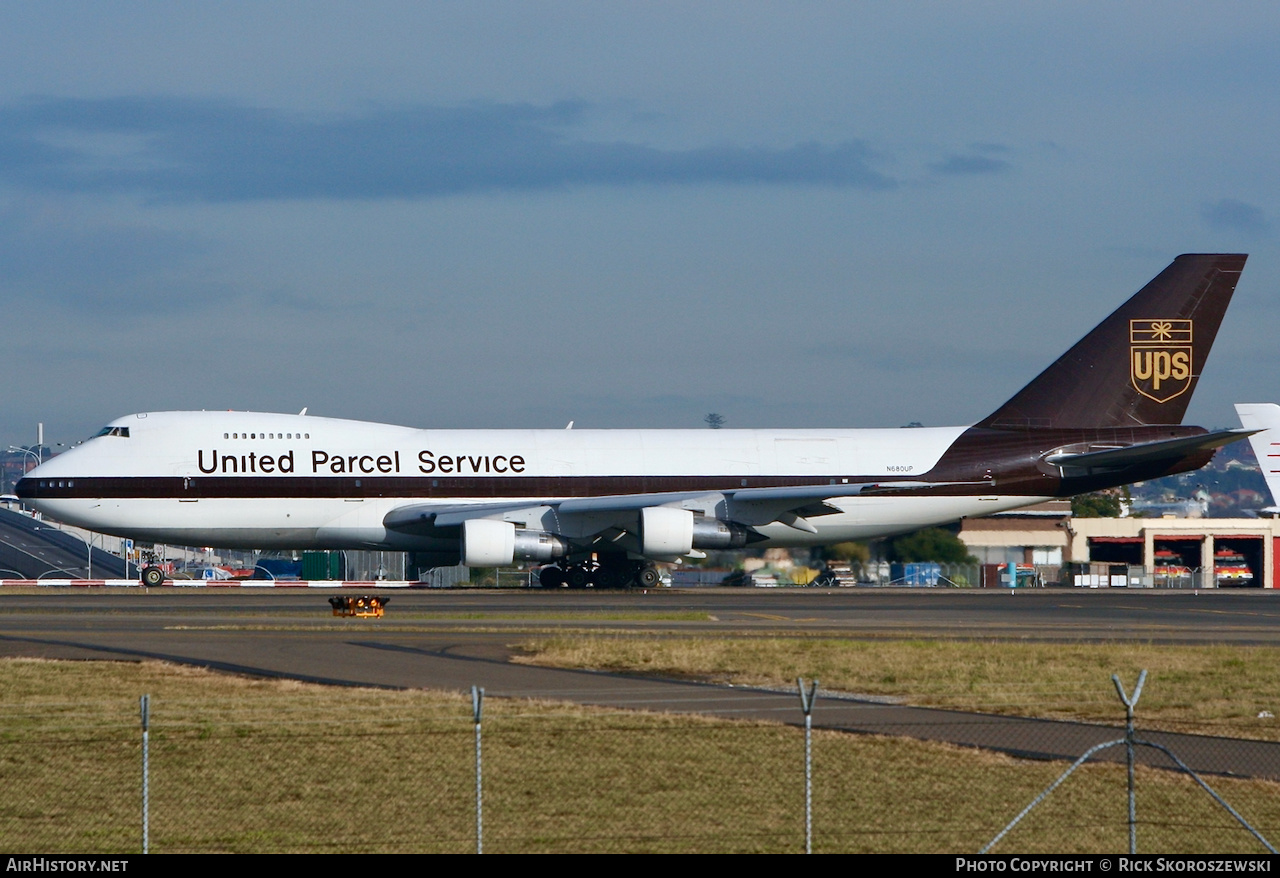 Aircraft Photo of N680UP | Boeing 747SR-46(SF) | United Parcel Service - UPS | AirHistory.net #372038