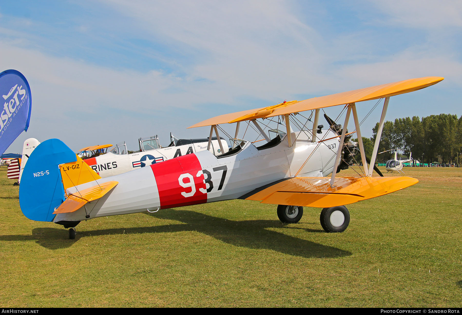 Aircraft Photo of LV-GIZ | Boeing N2S-5 Kaydet (E75) | AirHistory.net #372055