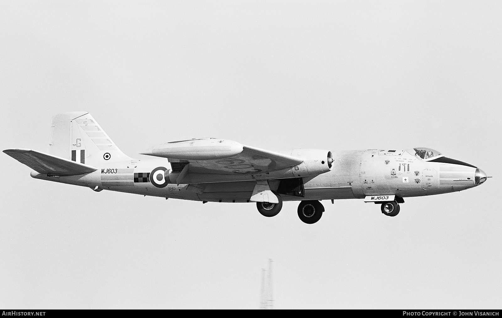 Aircraft Photo of WJ603 | English Electric Canberra B2 | UK - Air Force | AirHistory.net #372066
