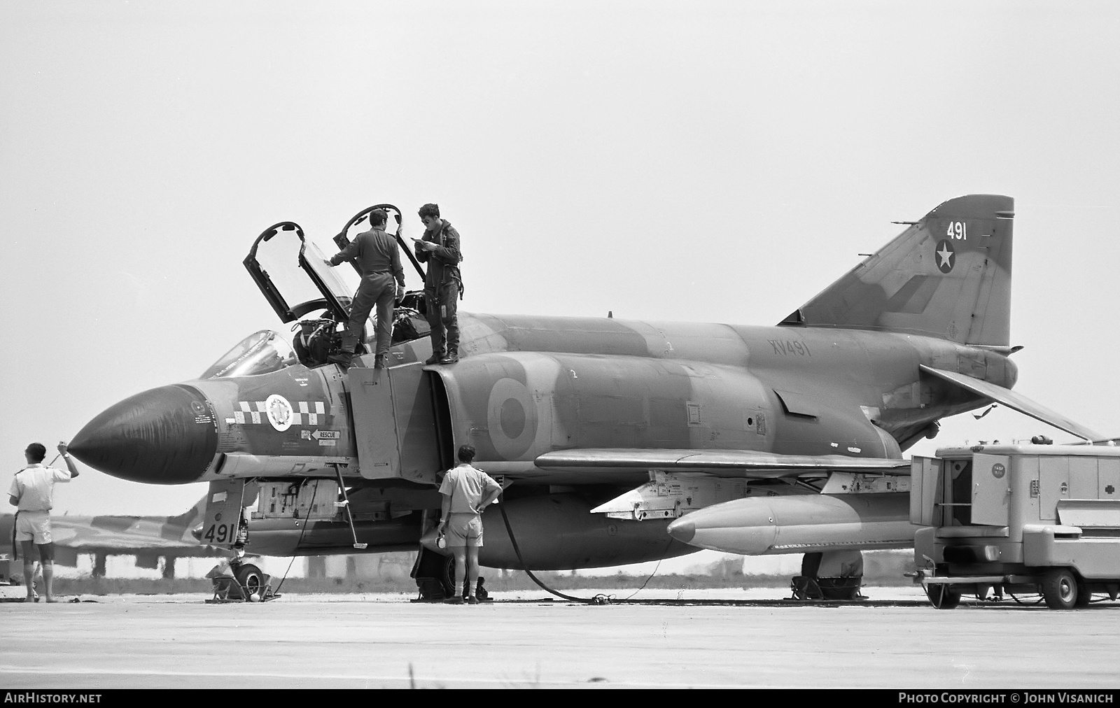 Aircraft Photo of XV491 | McDonnell Douglas F-4M Phantom FGR2 | UK - Air Force | AirHistory.net #372069