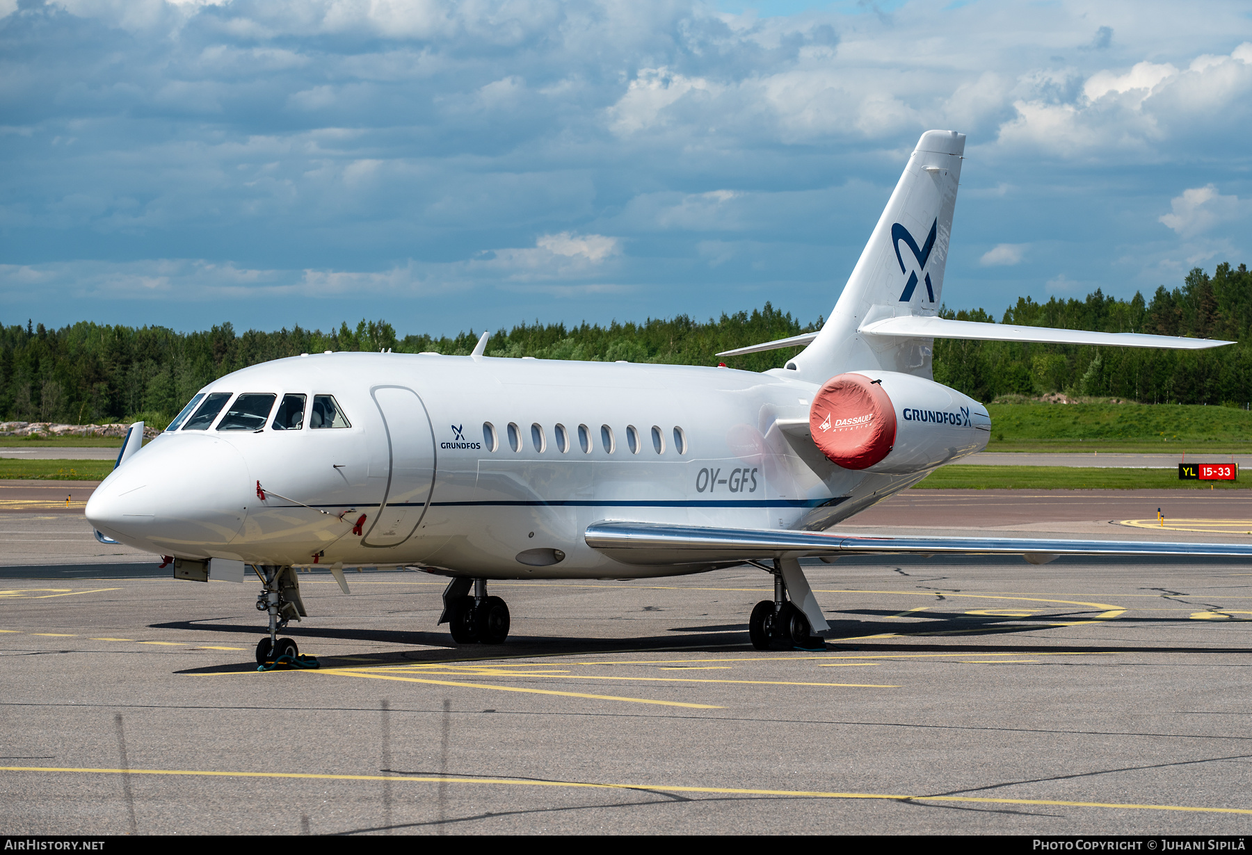 Aircraft Photo of OY-GFS | Dassault Falcon 2000LX | Grundfos | AirHistory.net #372089