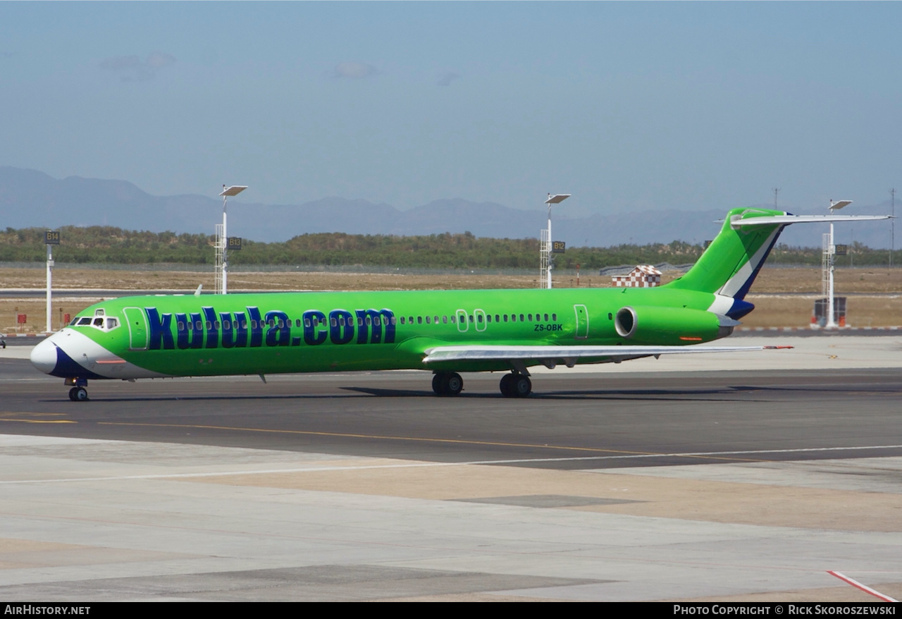 Aircraft Photo of ZS-OBK | McDonnell Douglas MD-82 (DC-9-82) | Kulula | AirHistory.net #372107