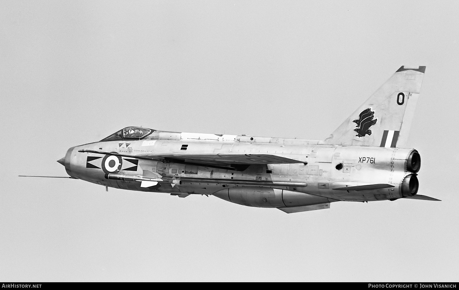 Aircraft Photo of XP761 | English Electric Lightning F3 | UK - Air Force | AirHistory.net #372110