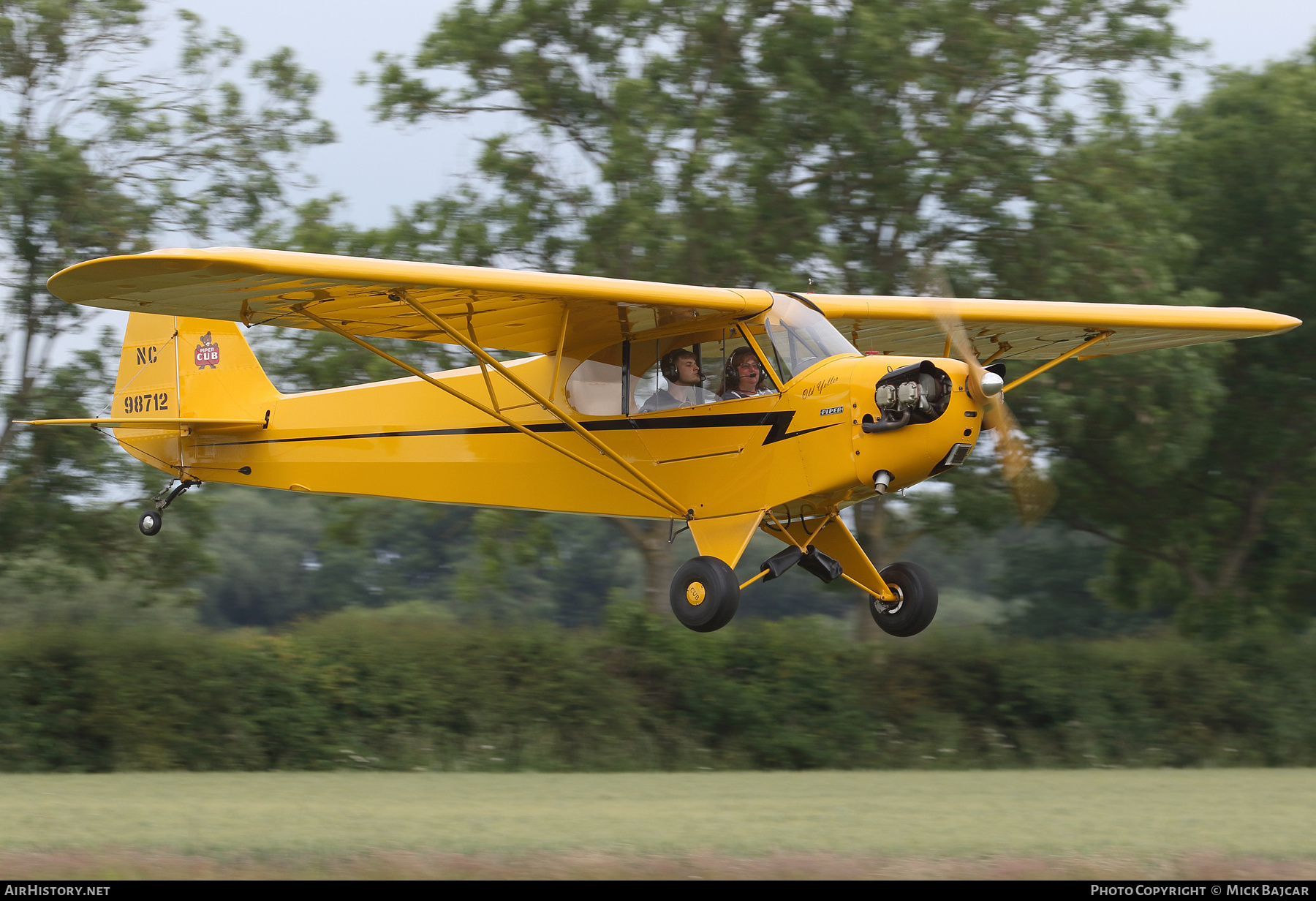 Aircraft Photo of N98712 / NC98712 | Piper J-3C-65 Cub | AirHistory.net #372113