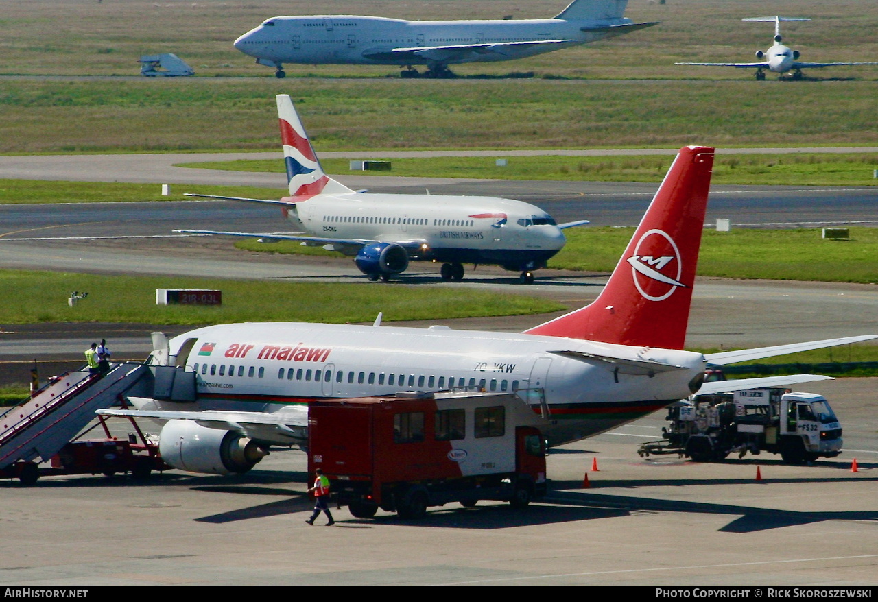 Aircraft Photo of 7Q-YKW | Boeing 737-522 | Air Malawi | AirHistory.net #372122