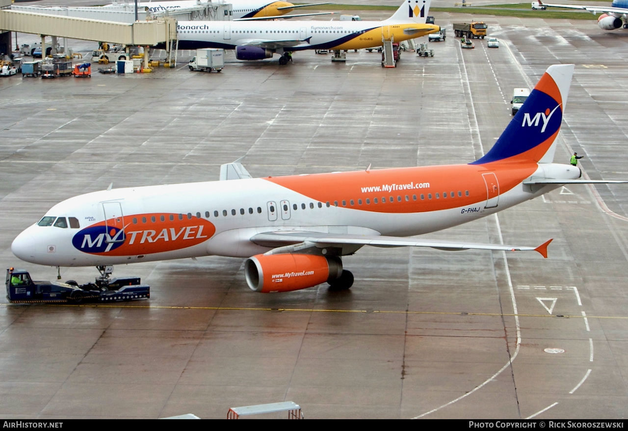 Aircraft Photo of G-FHAJ | Airbus A320-231 | MyTravel Airways | AirHistory.net #372124