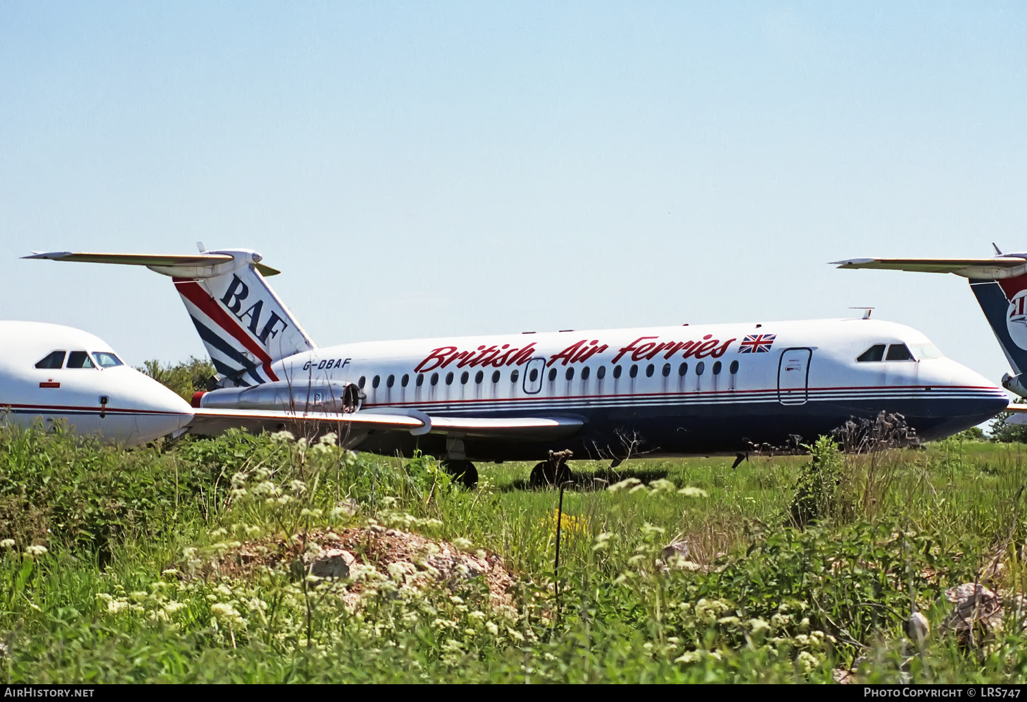 Aircraft Photo of G-DBAF | BAC 111-201AC One-Eleven | British Air Ferries - BAF | AirHistory.net #372127