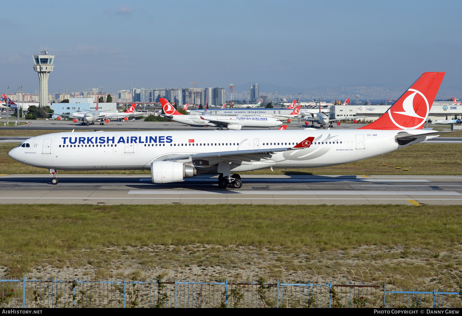 Aircraft Photo of TC-JNZ | Airbus A330-303 | Turkish Airlines | AirHistory.net #372136