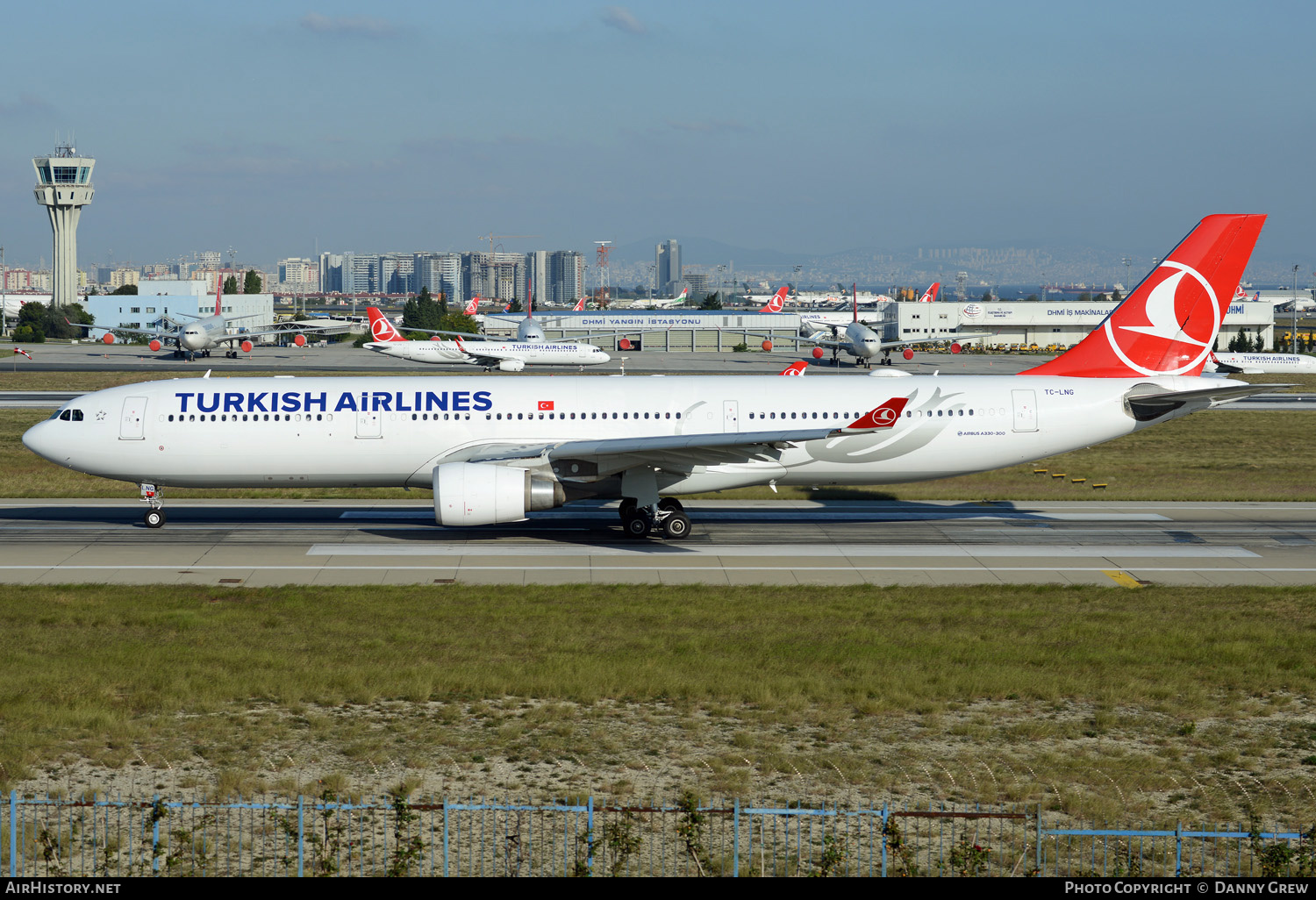 Aircraft Photo of TC-LNG | Airbus A330-303 | Turkish Airlines | AirHistory.net #372142