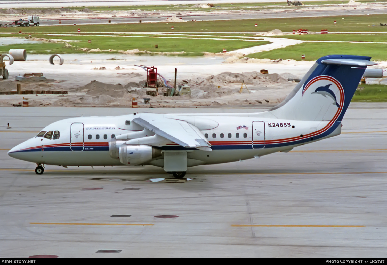 Aircraft Photo of N246SS | British Aerospace BAe-146-100 | British Caribbean Airways | AirHistory.net #372148