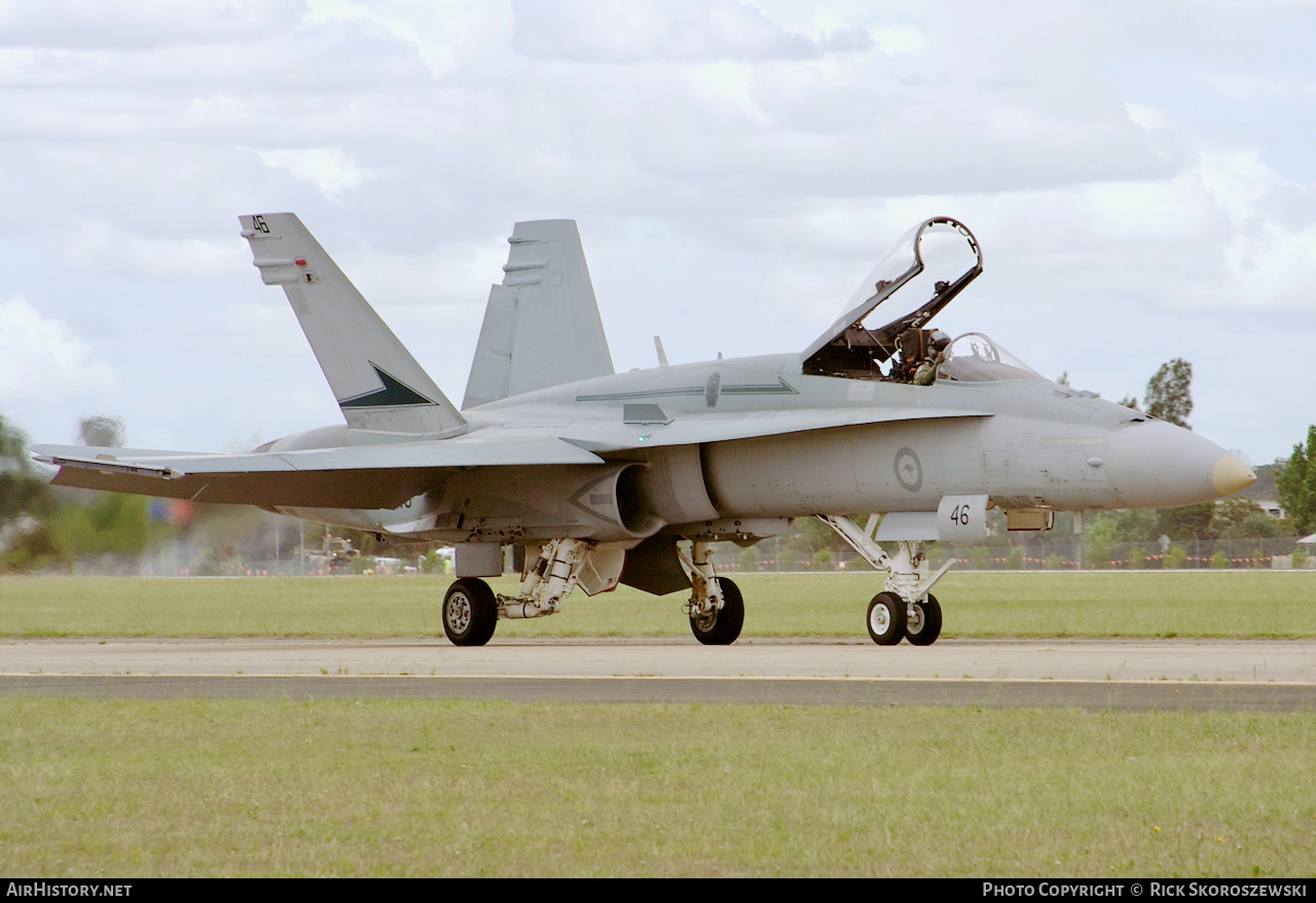 Aircraft Photo of A21-46 | McDonnell Douglas F/A-18A Hornet | Australia - Air Force | AirHistory.net #372150