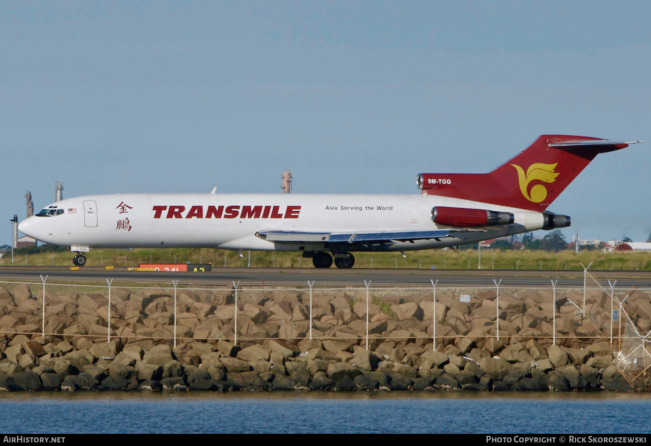 Aircraft Photo of 9M-TGG | Boeing 727-247/Adv(F) | Transmile Air Services | AirHistory.net #372195