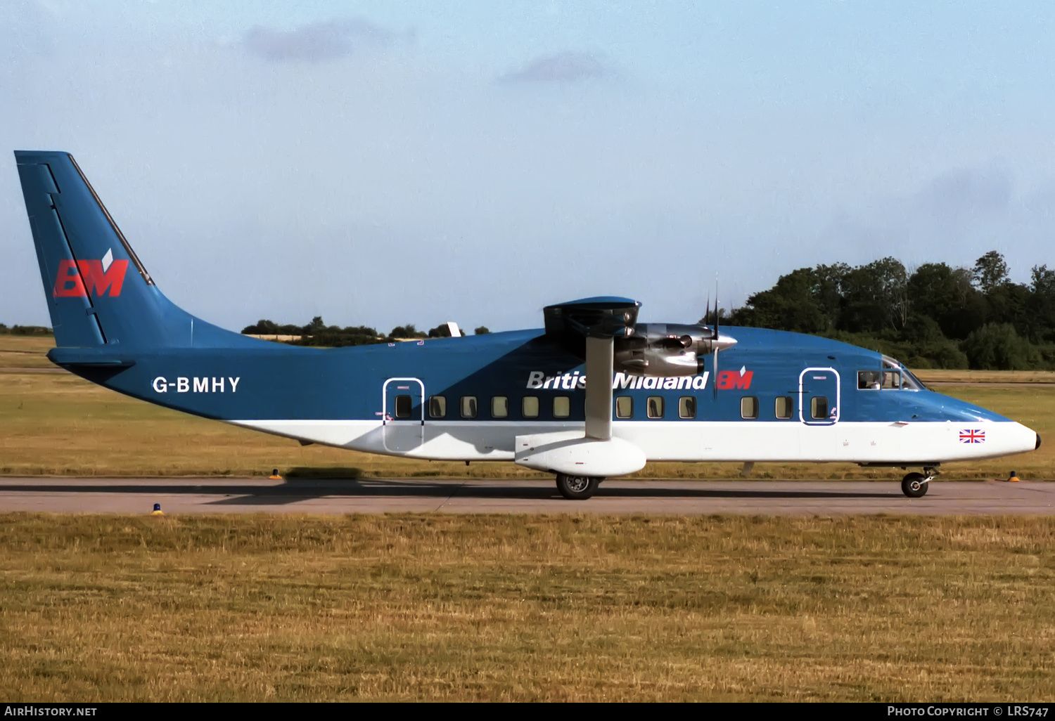 Aircraft Photo of G-BMHY | Short 360-200 | British Midland Airways - BMA | AirHistory.net #372197