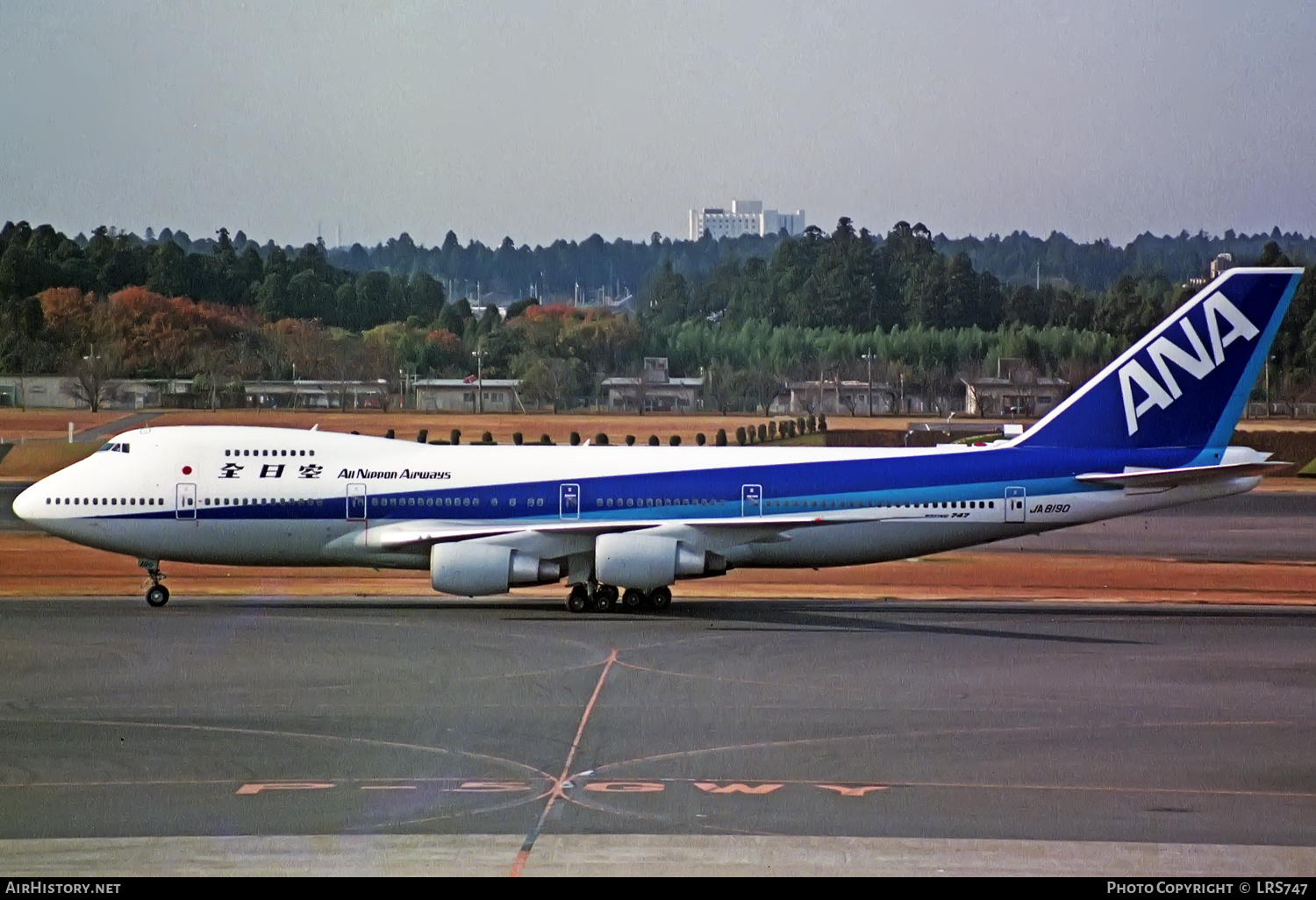 Aircraft Photo of JA8190 | Boeing 747-281B | All Nippon Airways - ANA | AirHistory.net #372203
