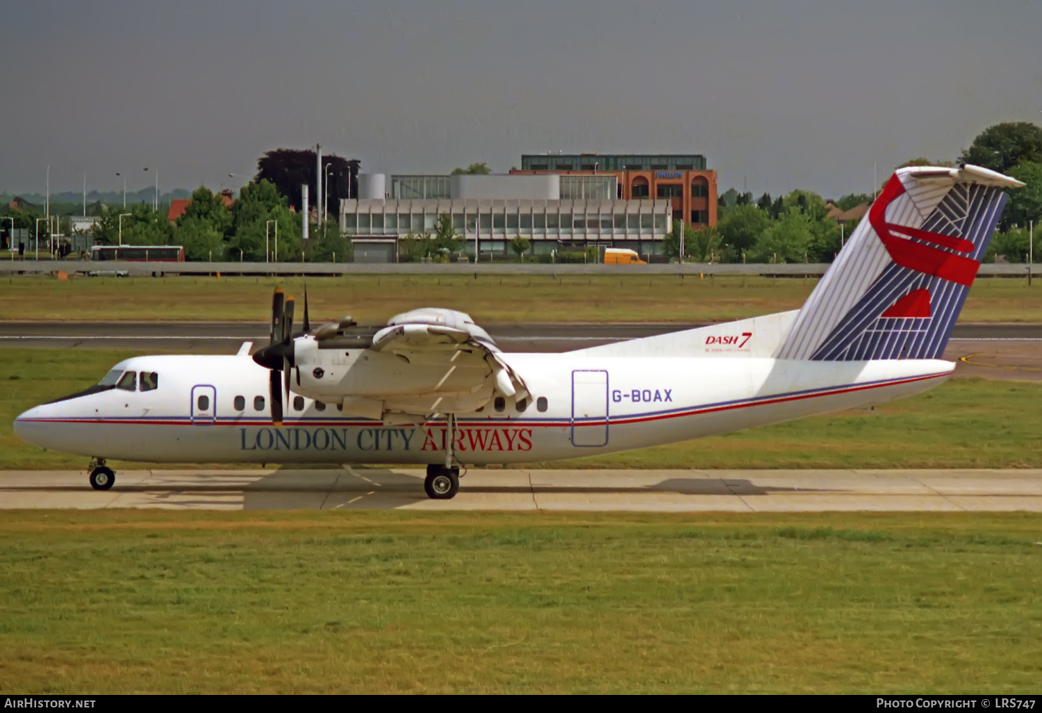 Aircraft Photo of G-BOAX | De Havilland Canada DHC-7-110 Dash 7 | London City Airways | AirHistory.net #372217