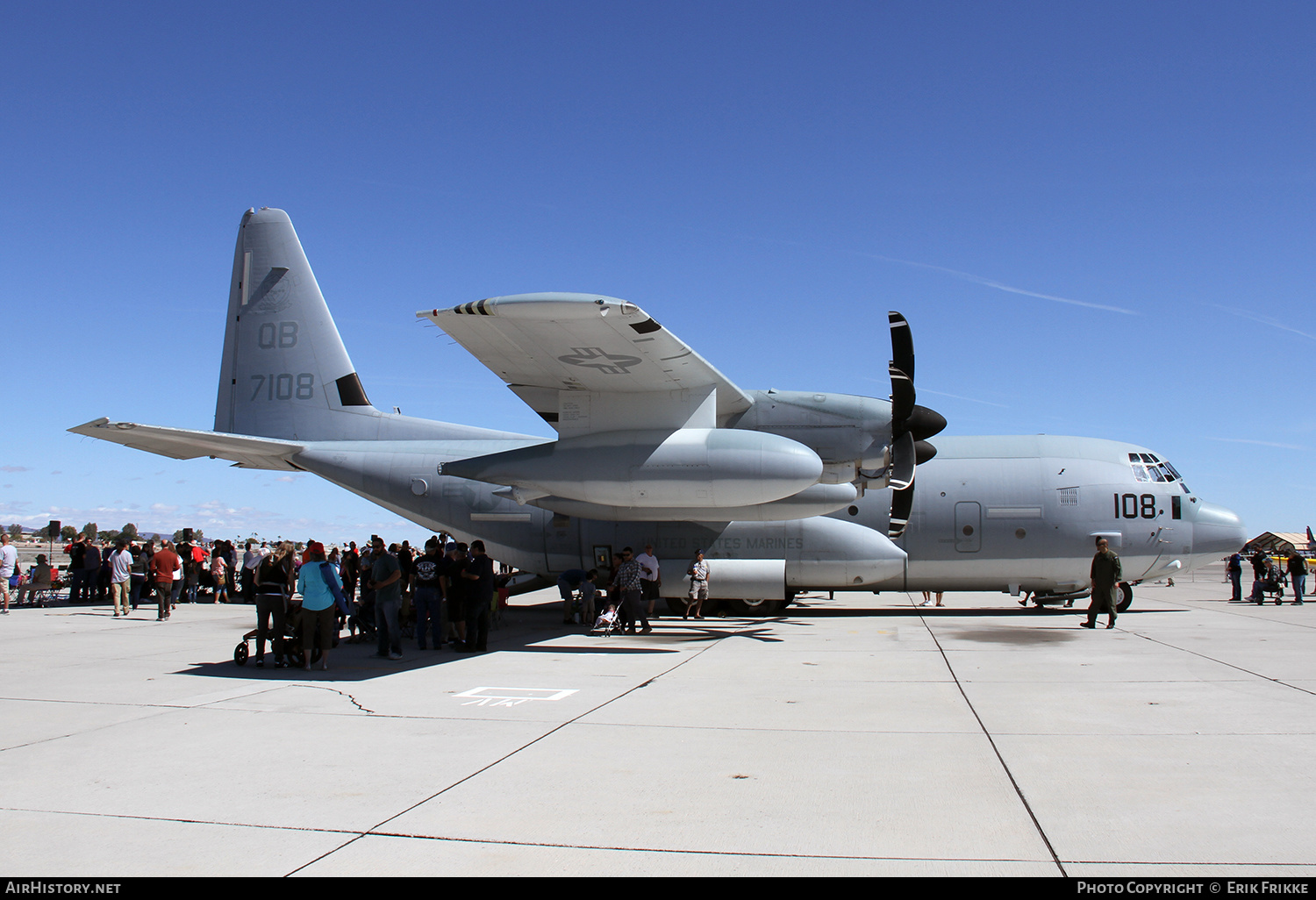 Aircraft Photo of 167108 / 7108 | Lockheed Martin KC-130J Hercules | USA - Marines | AirHistory.net #372227