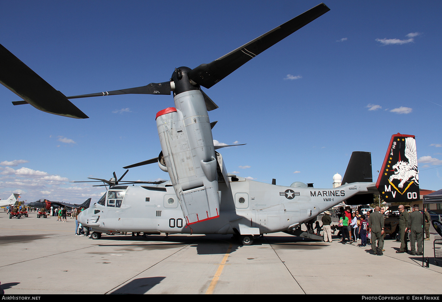 Aircraft Photo of 168214 / 8214 | Bell-Boeing MV-22B Osprey | USA - Marines | AirHistory.net #372229