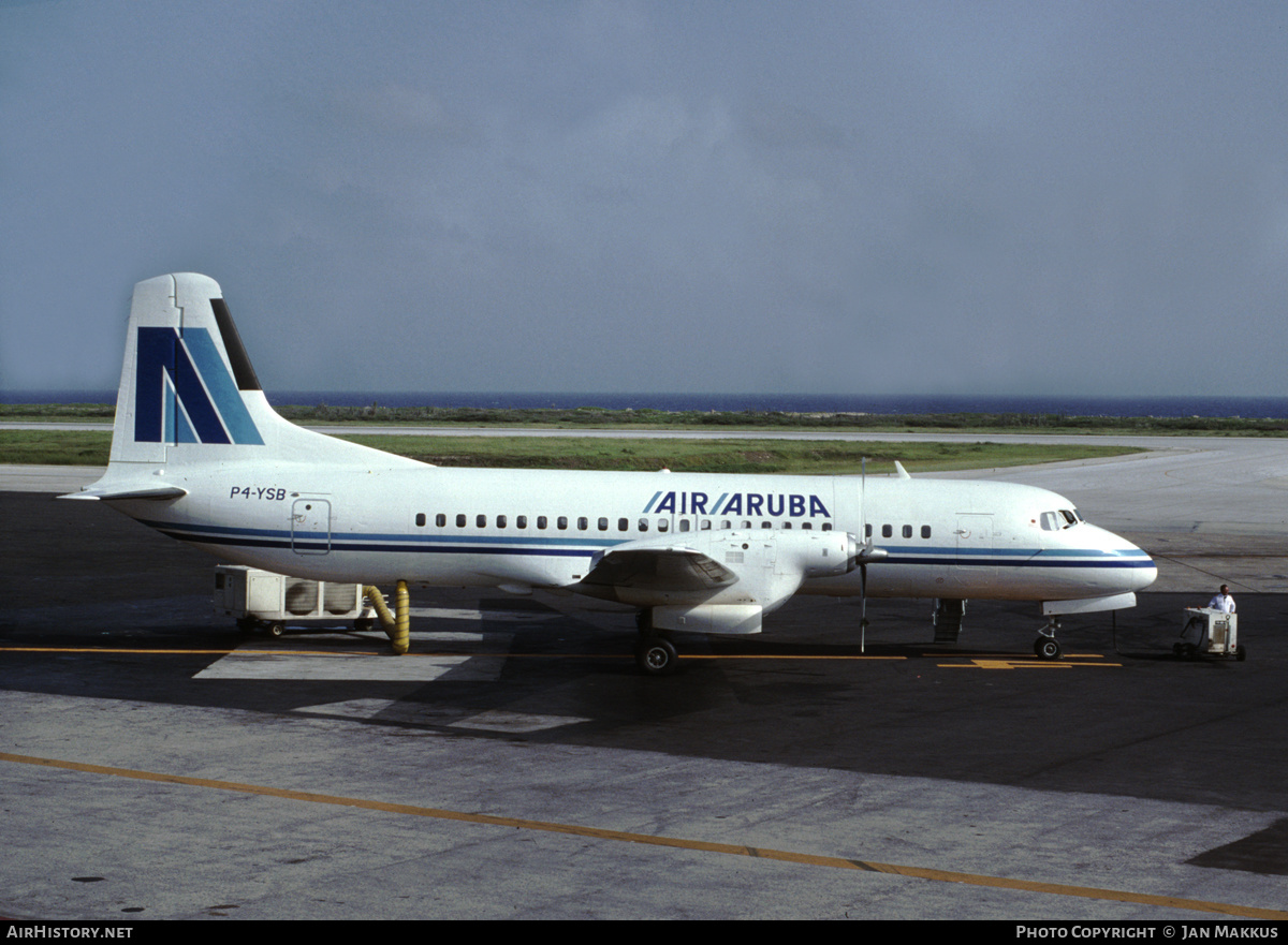 Aircraft Photo of P4-YSB | NAMC YS-11A-500 | Air Aruba | AirHistory.net #372243