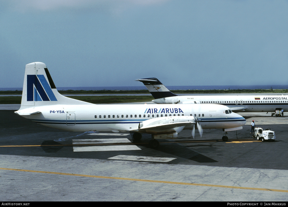 Aircraft Photo of P4-YSA | NAMC YS-11A-500 | Air Aruba | AirHistory.net #372247