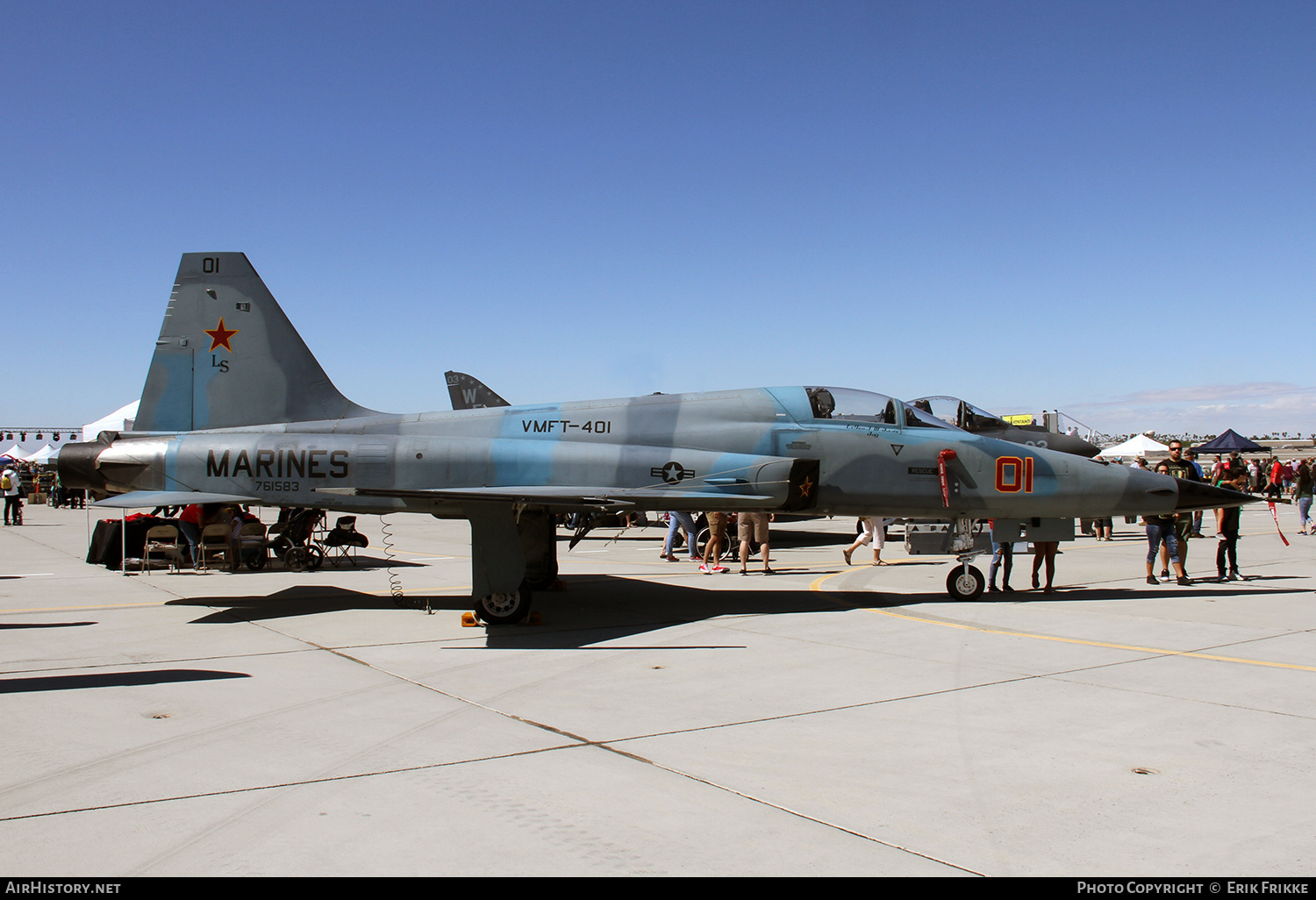 Aircraft Photo of 761583 | Northrop F-5N Tiger II | USA - Marines | AirHistory.net #372254
