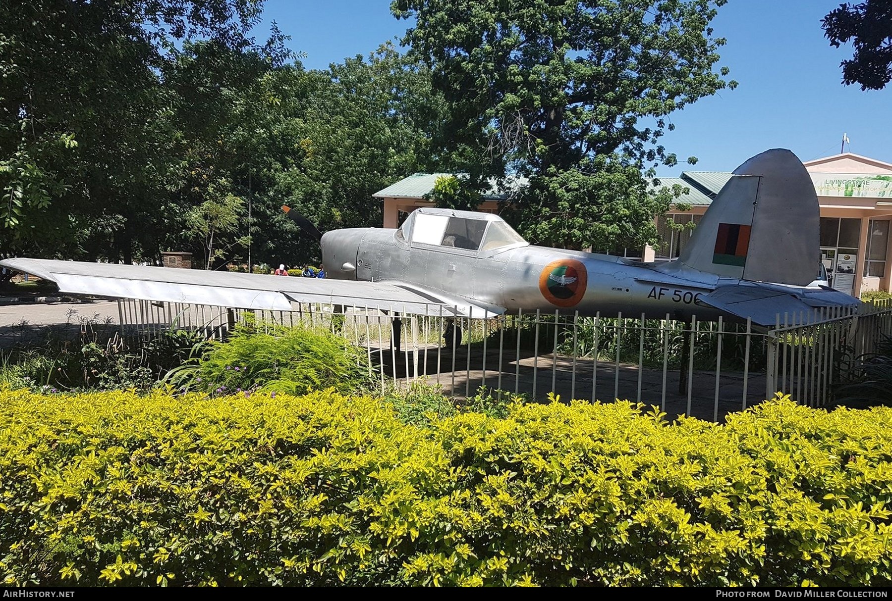 Aircraft Photo of AF506 | De Havilland Canada DHC-1 Chipmunk T10 | Zambia - Air Force | AirHistory.net #372287