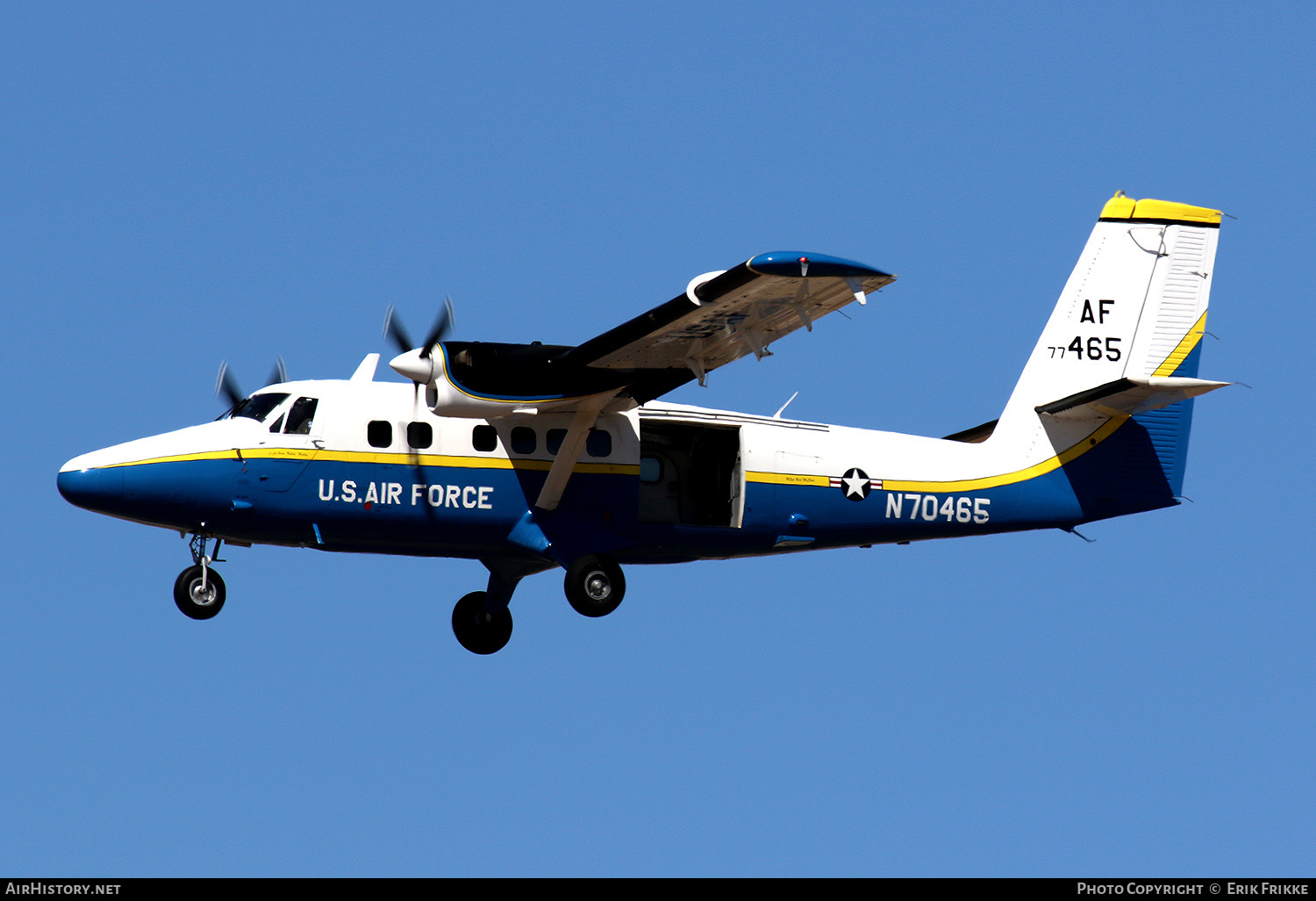 Aircraft Photo of N70465 / 77-0465 | De Havilland Canada UV-18B Twin Otter | USA - Air Force | AirHistory.net #372301