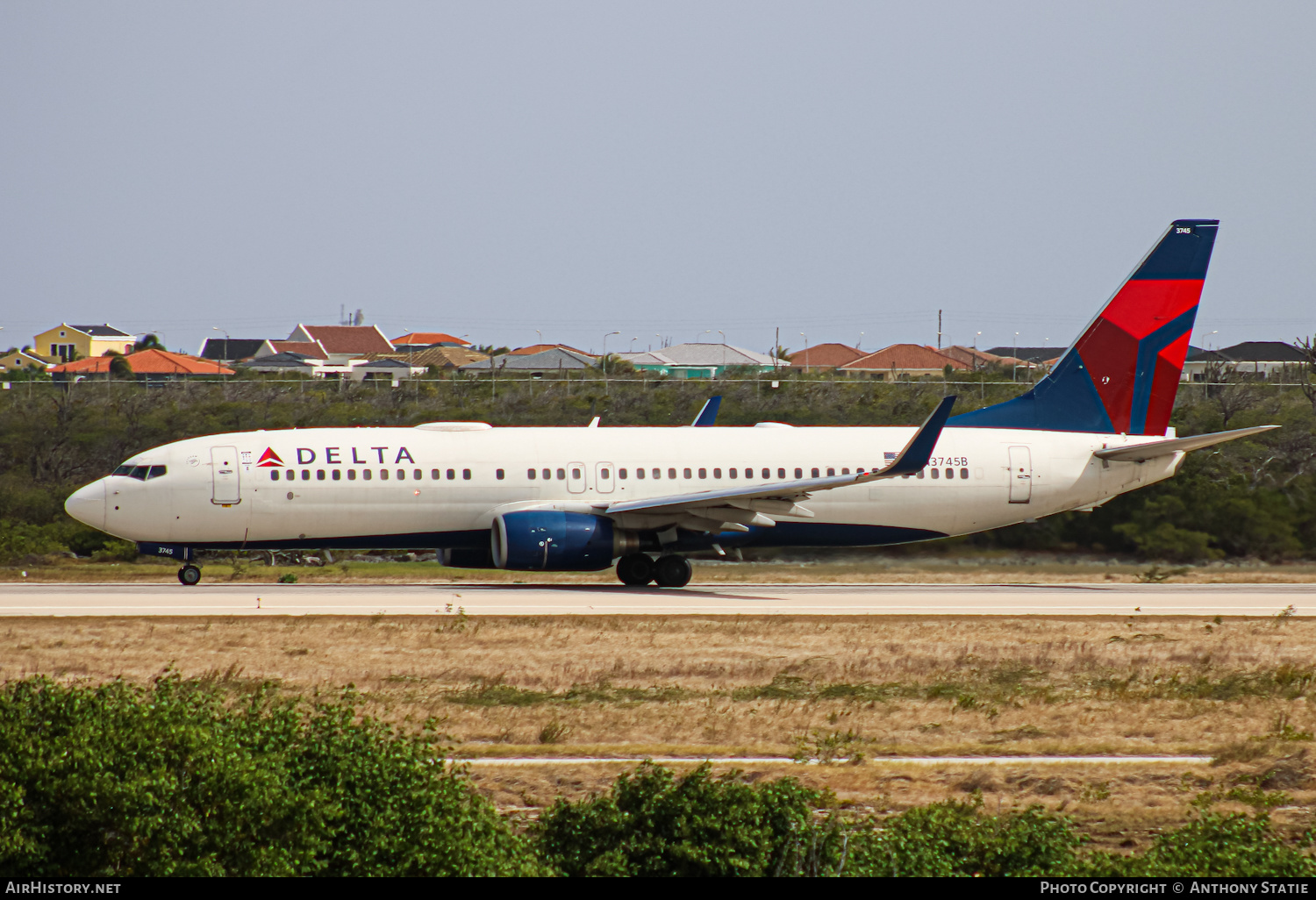 Aircraft Photo of N3745B | Boeing 737-832 | Delta Air Lines | AirHistory.net #372309