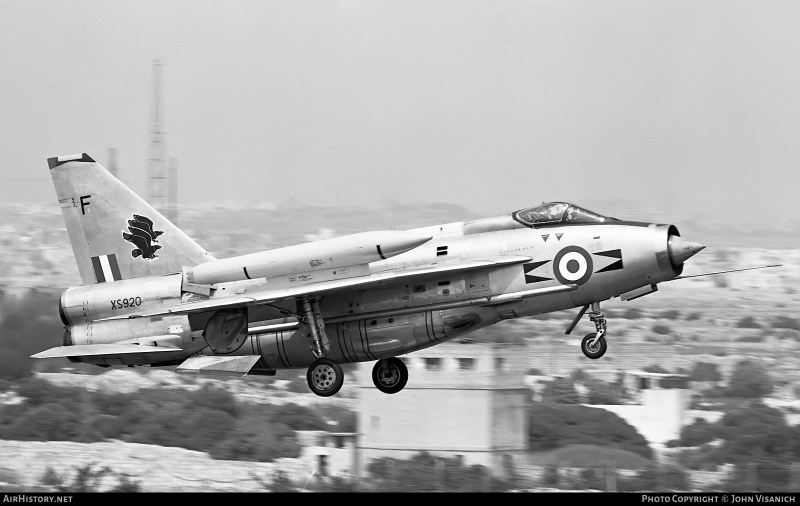 Aircraft Photo of XS920 | English Electric Lightning F6 | UK - Air Force | AirHistory.net #372313