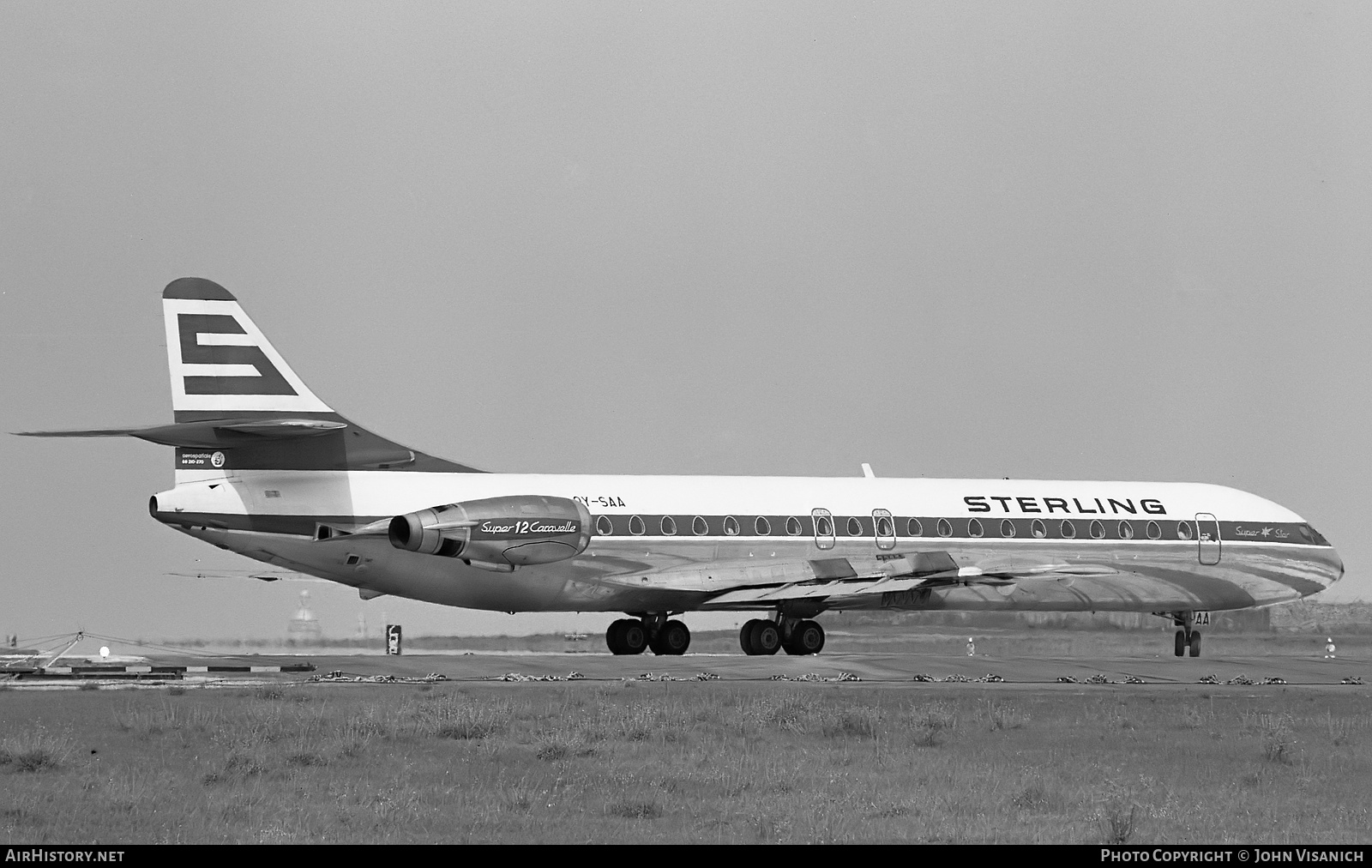 Aircraft Photo of OY-SAA | Aerospatiale SE-210 Caravelle 12 | Sterling Airways | AirHistory.net #372316